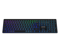 CANYON Klawiatura HKB-W11 UK/US RGB Dwa Tryby Bezprzewodowa Czarna - 1348463 - zdjęcie 2